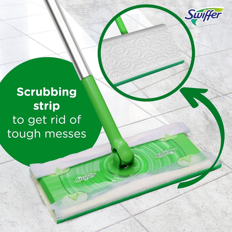 Swiffer وسادات مبللة للتنظيف بالمساحة مع رائحة لافندر فابريز والفانيليا والراحة 24 قطعة - Image 4