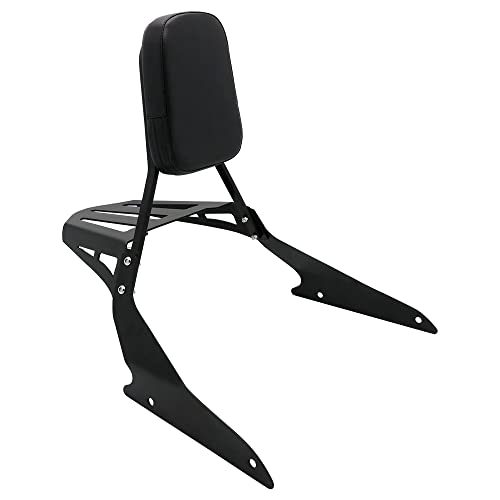 FENGREN Passenger Backrest Sissy Bar With Luggage Rack Backrest Pad Fit For 2006-2014 SUZUKI BOULEVARD M109R 2007-2009 M109RZ L 2008-2009 M109R2 2011-2012 M109R L Edition 2015-2023 M109R Boss (Black) - Image 3