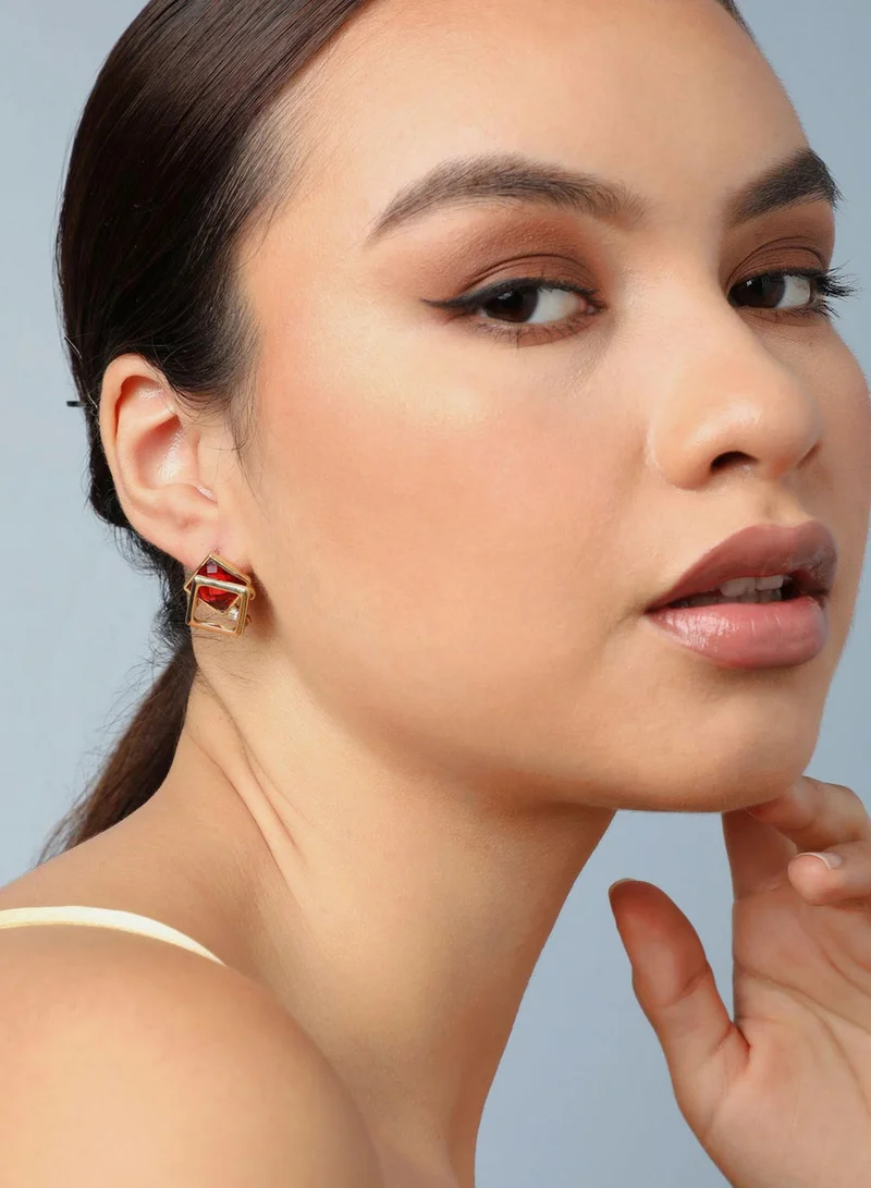 SOHI Party Stud Earrings