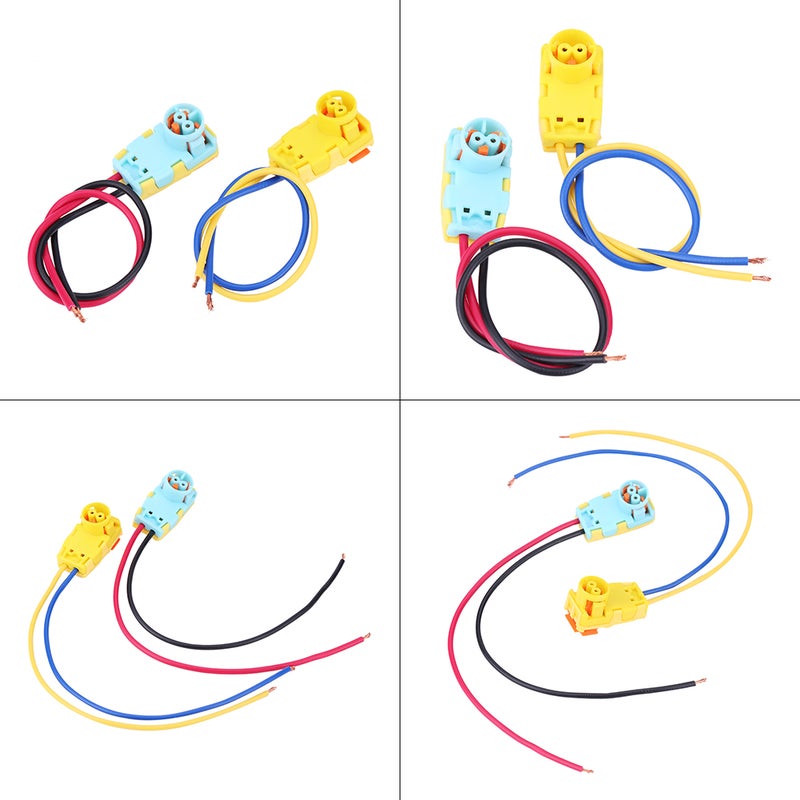 Pair of Car Security Airbag Connector Plugs Clockspring Cable Wire for Sonata Verano Focus Volt - Image 5