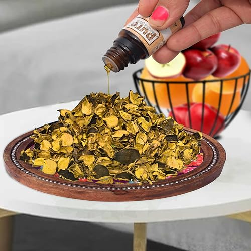 Pure Source india Unscented Dried Flowers Leaves Potpourri for Home Decoration Room Office Bathroom Vase Fillers 4 Colors 50 Grams Each (200GM - Multicolor) - Image 4