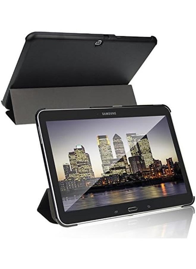 Jetech - Case For Samsung Galaxy Tab 4 10.1 Tablet T530 T531 With Auto Sleep Wake Black - Image 1