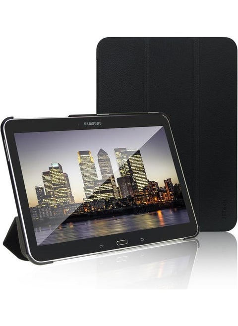 Case For Samsung Galaxy Tab 4 10.1 Tablet T530 T531 With Auto Sleep Wake Black
