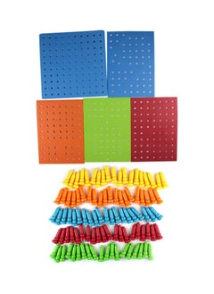 NIBEMINENT 103-Piece Pegs Building Set 3+ Years  - Image 3