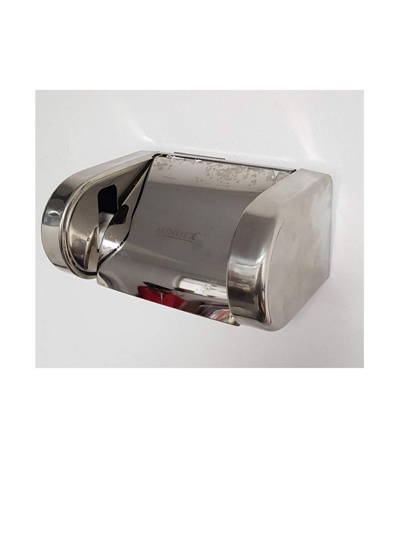 Sundex Sundex Wall Mounted Chrome Plated SS Toilet Roll Paper Holder  - Image 1