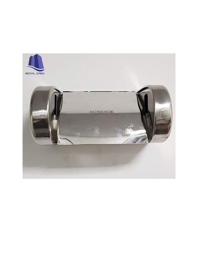 Sundex Sundex Wall Mounted Chrome Plated SS Toilet Roll Paper Holder  - Image 2