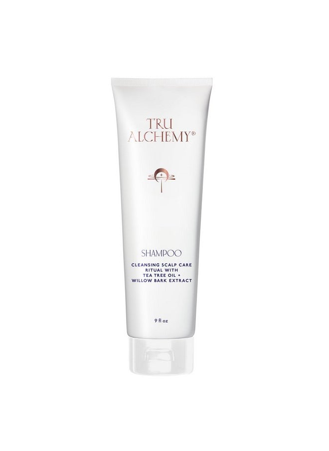Tru Alchemy Shampoo For Growth, Volume & Scalp Health | Naturally-Derived With Tea Tree & Peppermint Oil Plus Keratin & Saw Palmetto | Sulfate & Paraben Free | 9 Fl Oz.  - Image 1