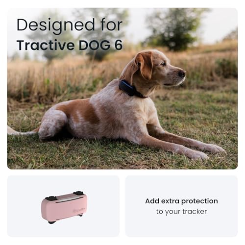 Tractive غطاء متتبع GPS للكلاب Tractive DOG 6 - وردي - Image 2
