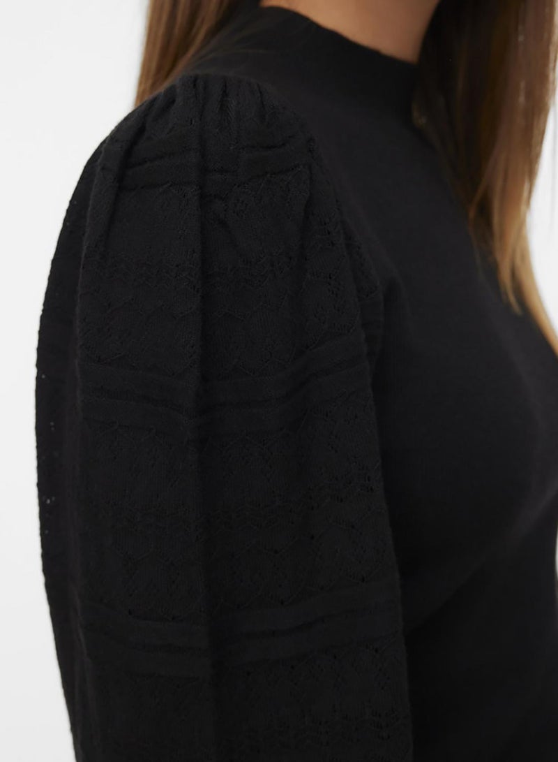 VERO MODA Vmnewlimone Ls Highneck Pullover Boo - Image 4