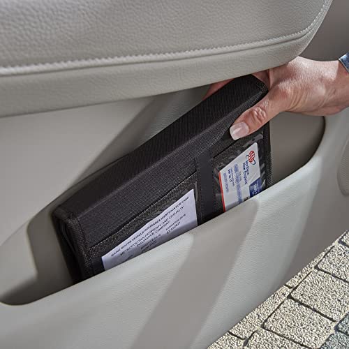 High Road Glove Box Organizer and Car Manual Holder with Easy to See Clear Front Pockets for Registration and Insurance Documents - Image 5