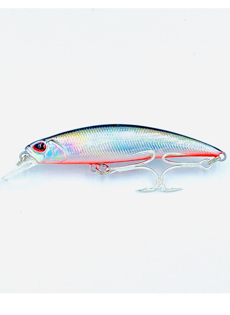 oakura Brute Fishing Lure Bkk Triple Hook - 90Mm Length, 19G Weight, Vibrating Sinking Action, Low Air Resistance Design, 10 Mesmerizing Colors  - Image 1
