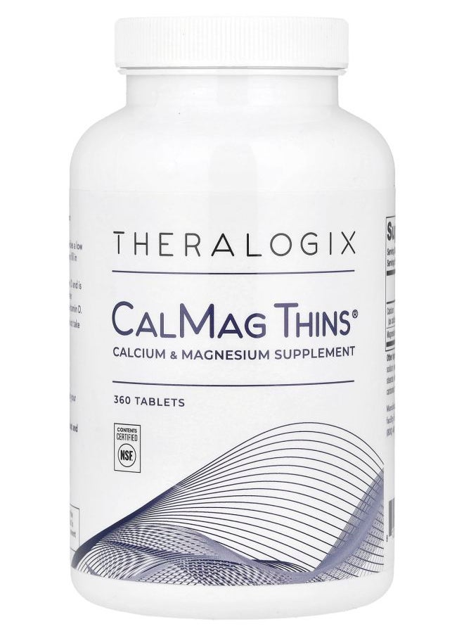 Theralogix CalMag Thins 360 Tablets 