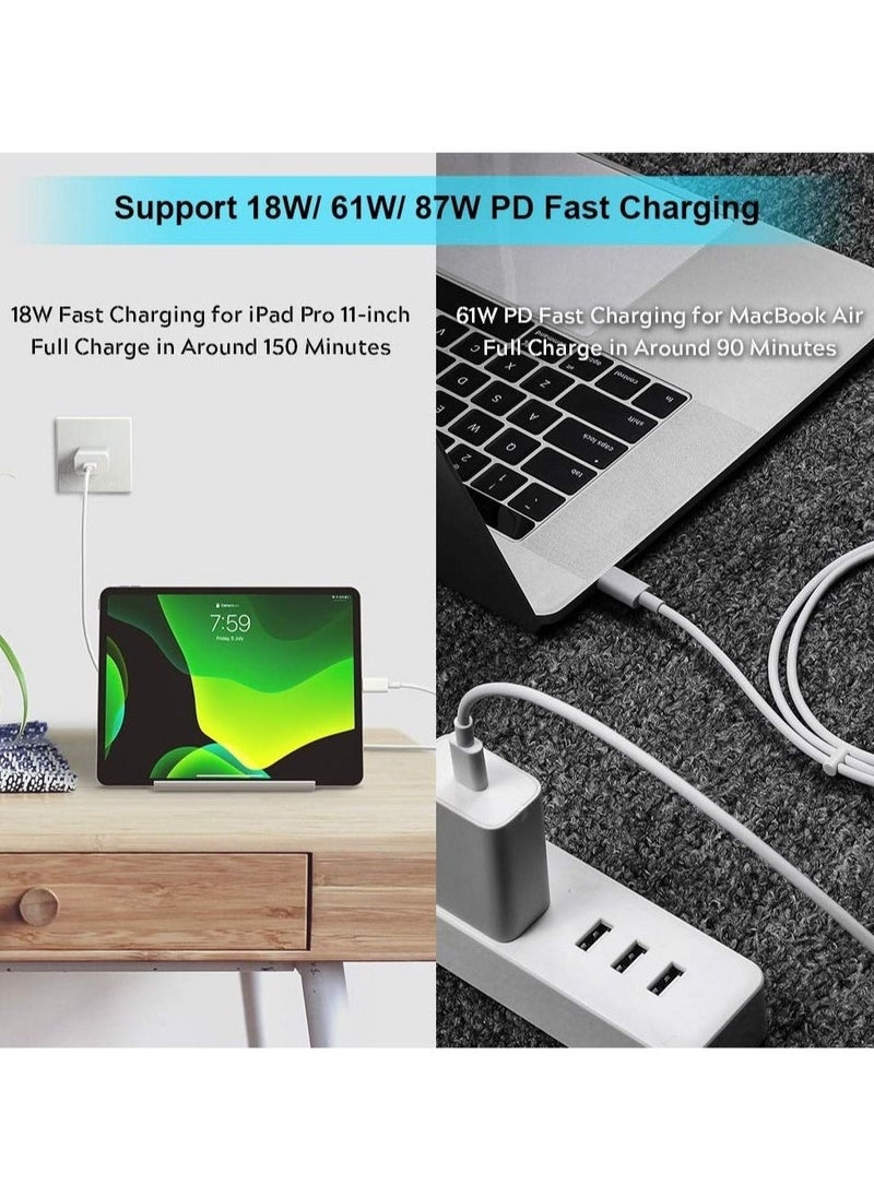 USB C Charge Cable, COOYA USB C to USB C Cable Pixel 4 7 Pro Charger Cable, 6FT Type C Cable Fast Charge USB C Cord for Google Pixel 6 6a 5 4a 3a 4XL for iPad Pro 2022 Samsung S22 Note 20 10 S20 Ultra - Image 4