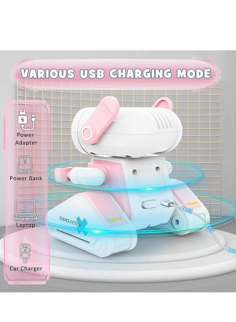 Remote Control Toy Robots RC Robots for Kids with LED Eyes Flexible Head  Arms  Dance Moves and Music Birthday for Kids Age 3 4 5 6 7 8 9 - Image 2