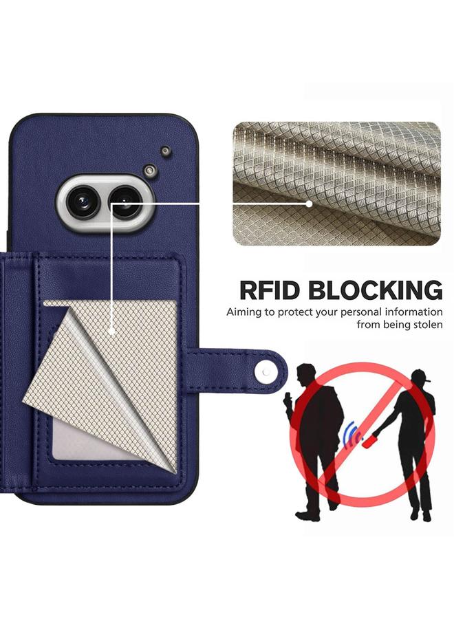 اس-توب جراب هاتف Case For Nothing Phone 2a مزود بزر وبطاقة وغطاء هاتف مضاد للسرقة بتقنية RFID - Image 3
