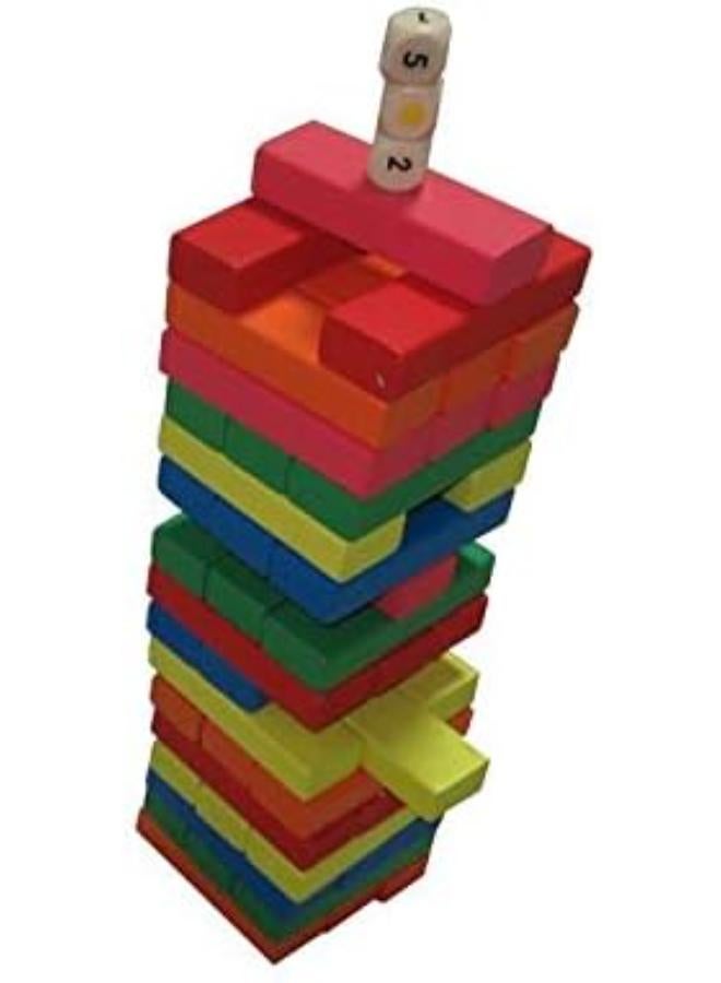 Wooden Tower Building Blocks - Image 3