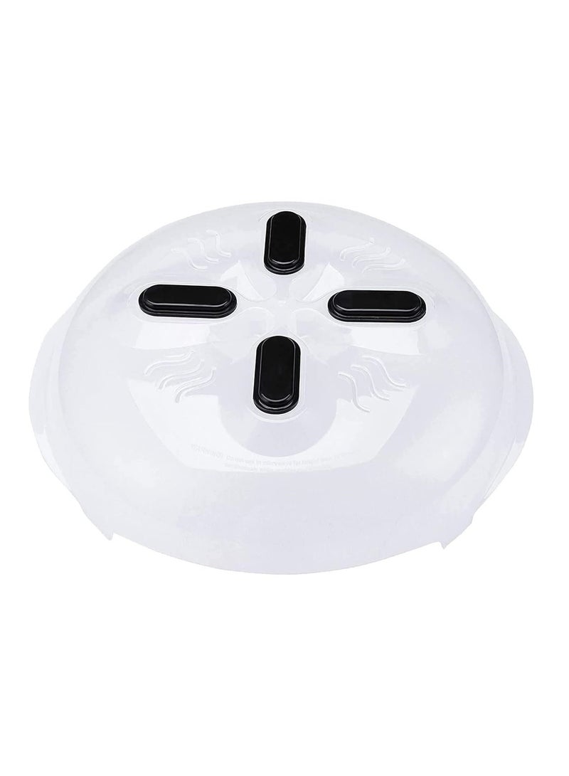 إكسفور Magnetic Microwave Cover for Food Microwave Splatter Cover Clear Plate Dish Covers for Microwave Oven Cooking Anti-Splatter Guard Lid with Steam Vents BPA Free - Image 1