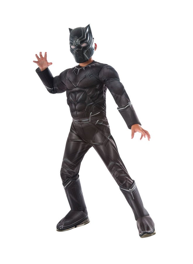 RUBIE'S Rubies Costume Marvel: Avengers Endgame Deluxe Black Panther Costume & MaskCostume  - Image 2