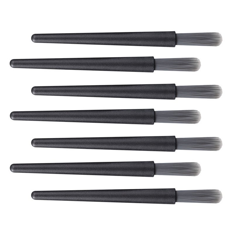 7pcs Coffee Cleaning Brush: Handle Espresso Machine Cleaner - Cleaning Tool For Efficiently Removes Coffee - Image 1