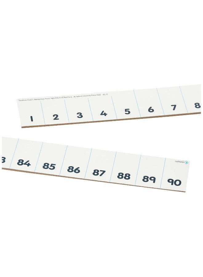 OXFORD UNIVERSITY PRESS Numicon: Card 1-100 Number Track - Image 2