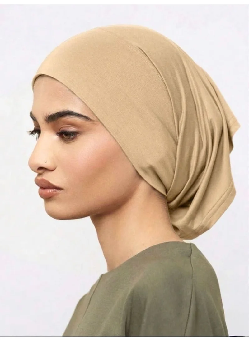 Women Under Scarf Hat Cap Bone Bonnet Hijab Islamic Muslim
