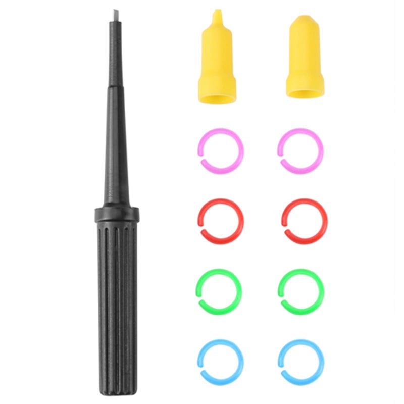 2pcs BNC Oscilloscope Probe Kit 100Mhz 1X 10X Switchable Test Cable with Clips - Image 5