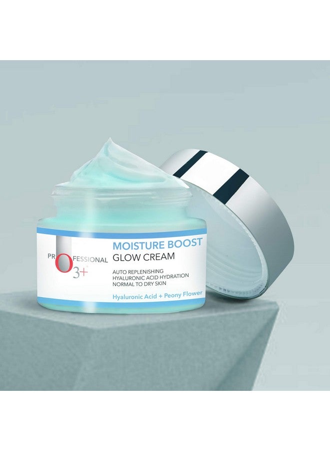 O3+ Moisture Boost Glow Cream For Women & Men (Normal To Dry Skin) (50Gm) - Image 3