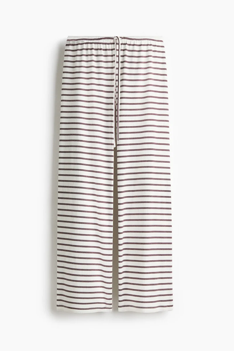 H&M Wide jersey trousers