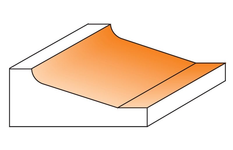 CMT ORANGE TOOLS CMT 890.503.11 Horizontal Raised Panel Bit, 1/2-Shank, 3-1/4-Inch Diameter, Carbide-Tipped - Image 2