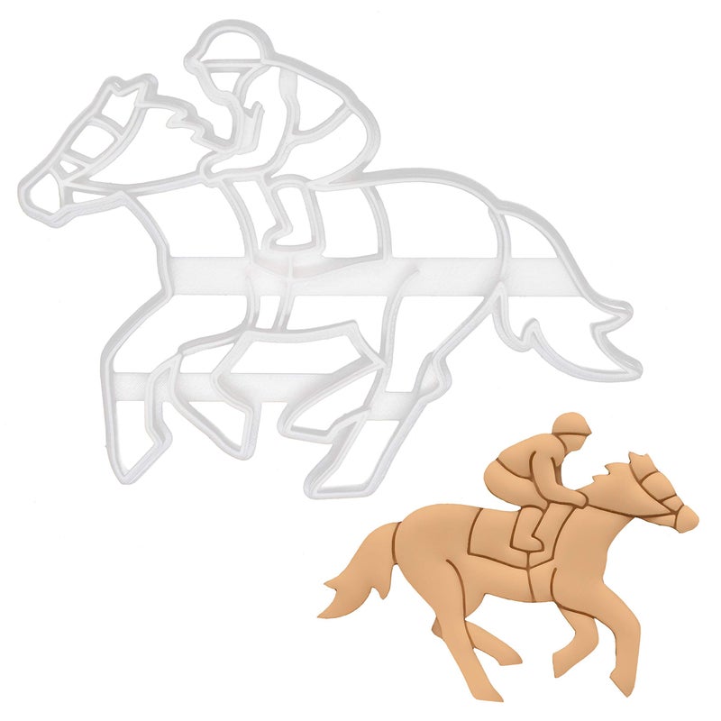 Bakerlogy Jockey cookie cutter  1 piece - Bakerlogy - Image 1