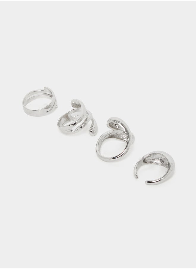 Styli Set of 4 - Silver Plated Ring  - Image 3