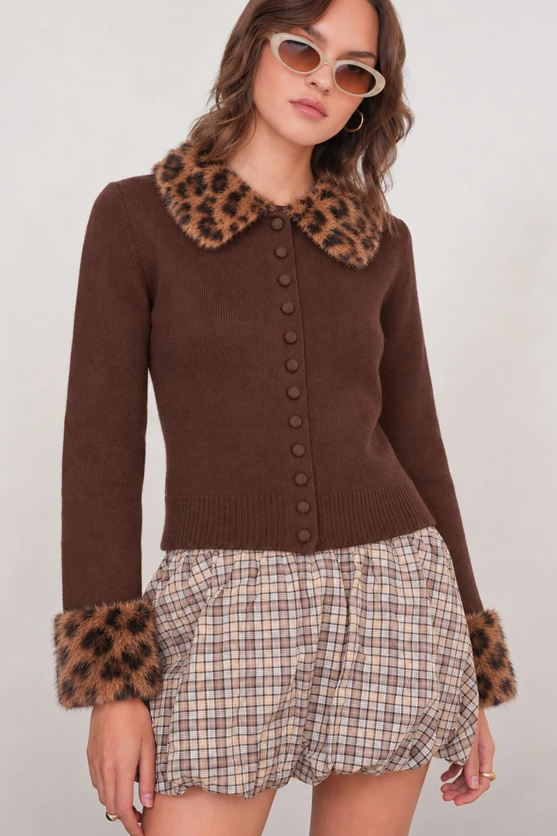 Mixray MIXRAY Open Front Cardigan