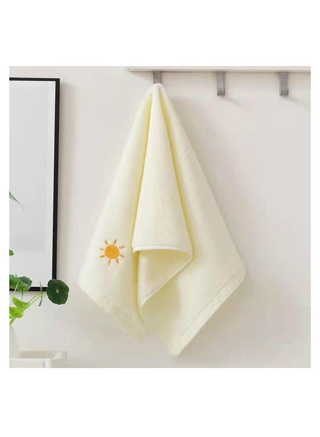 4 أكياس من مناشف اليد القطنية، لينة للغاية وممتصة للاستحمام، اليدين، الوجه، الجيم وسبا، سيزي 74*34 سم - Image 3