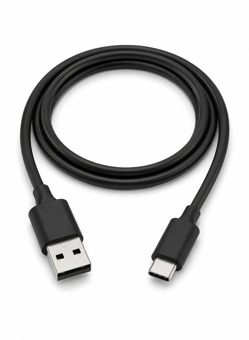 MaxGuard USB-A to USB-C Charging Cable | Type-C Fast Charging & Data Sync Cable for Smartphones, Tablets, Power Banks, Earbuds & USB-C Devices - Image 1