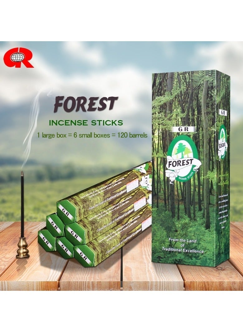Handmade Forest Incense Sticks for Yoga Meditation Healing Soothing Prayer and Romance Atmosphere