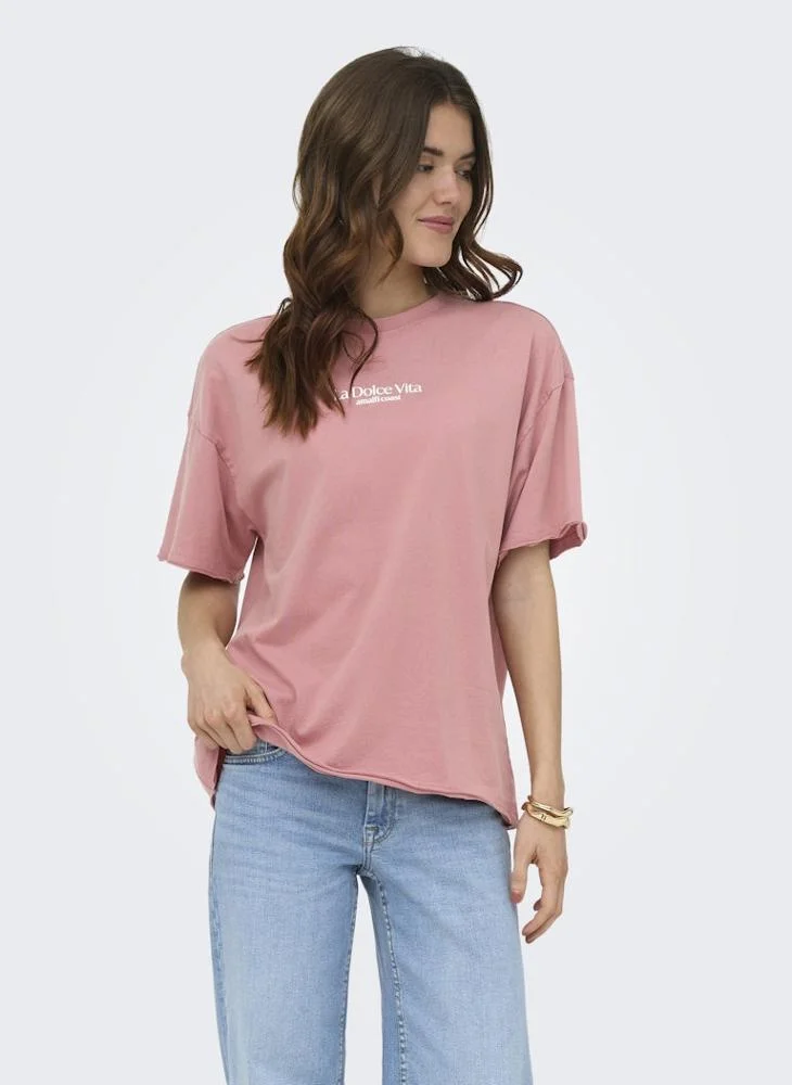 ONLY Oversized Short-Sleeve Box Top