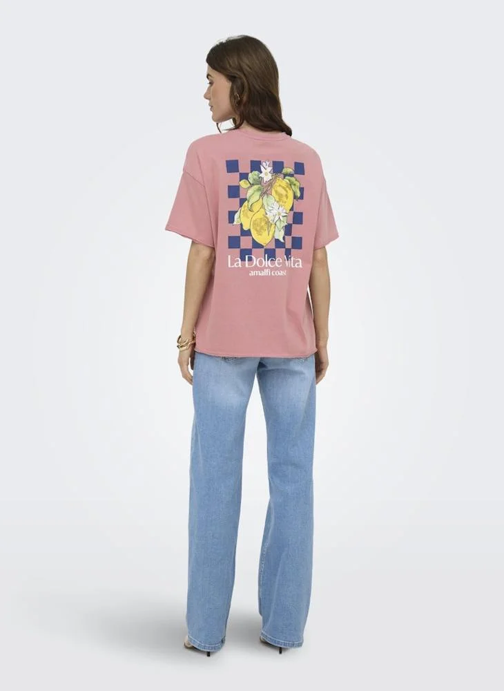 ONLY Oversized Short-Sleeve Box Top