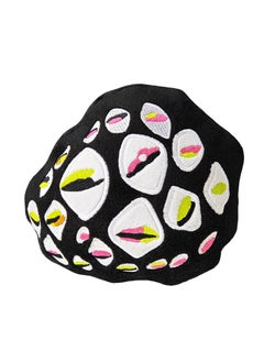 Doors Floor 2 Horror Plush Toy, 18cm Soft and Cute Grumble Plush Animal Doll, Door Plush Animal Plush Doll, Suitable for Game Fans, Children's Birthday Holiday Gift (Black Multi-Eyed Monster)