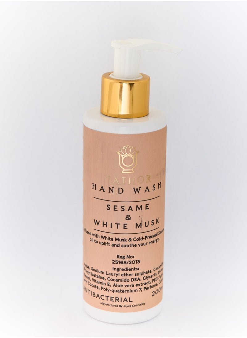 HATHOR - Hand wash infused with Sesame& White musk - Image 1