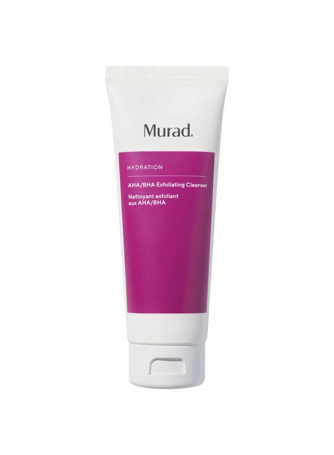 Murad منظف مقشر AHA/BHA مع حمض الساليسيليك - ينظف بعمق، يقشر ويصفّي المسام لبشرة أكثر نعومة وإشراقًا (148 مل) - Image 1