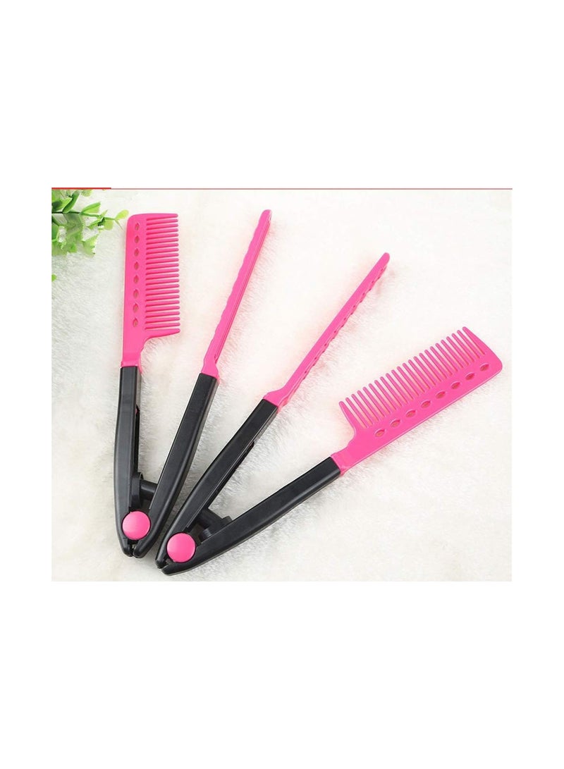 GGOOT Hair Styling New V-Shaped straightening Design Curly Hair Comb Practical and Popular  - Image 2