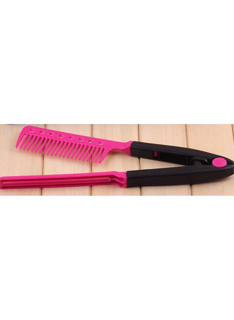 GGOOT Hair Styling New V-Shaped straightening Design Curly Hair Comb Practical and Popular  - Image 3