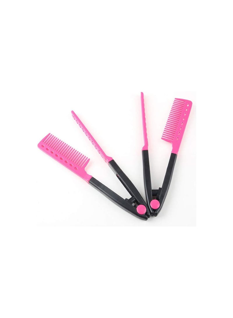 GGOOT Hair Styling New V-Shaped straightening Design Curly Hair Comb Practical and Popular  - Image 1