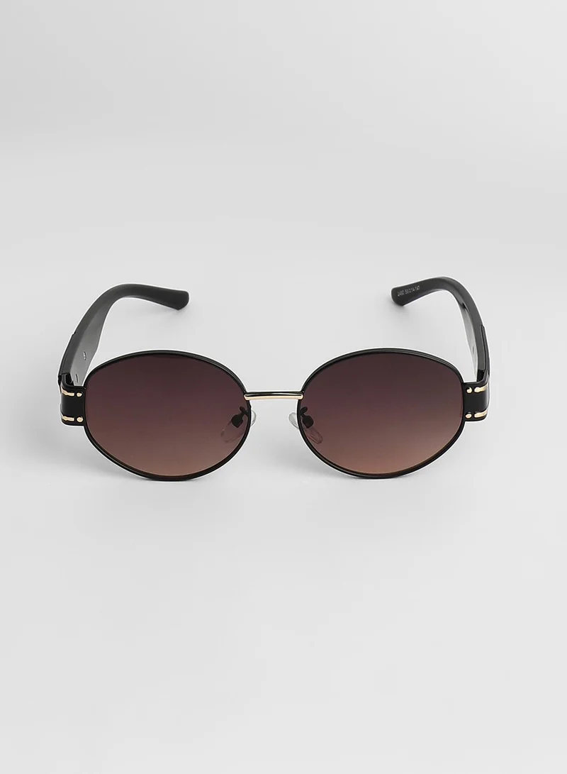 صوص هاوت Full Rim Oval Sunglasses