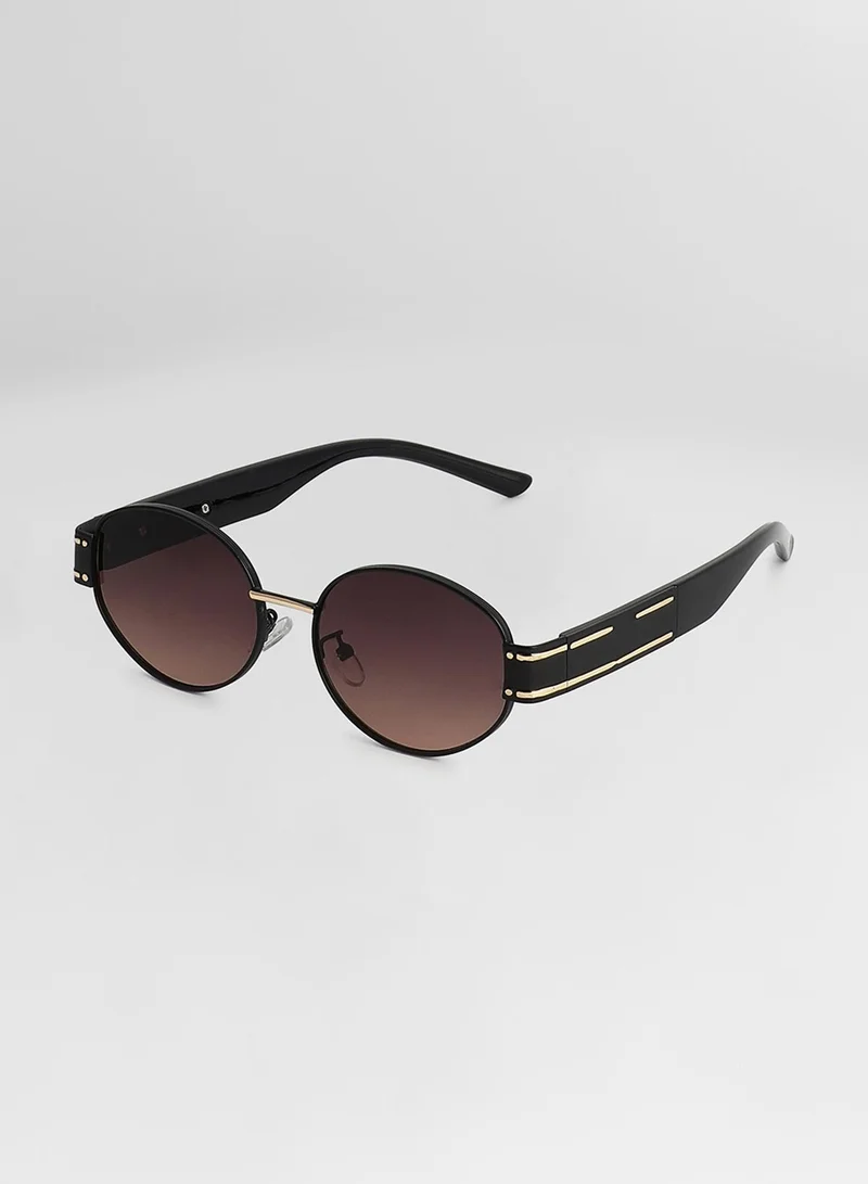 صوص هاوت Full Rim Oval Sunglasses