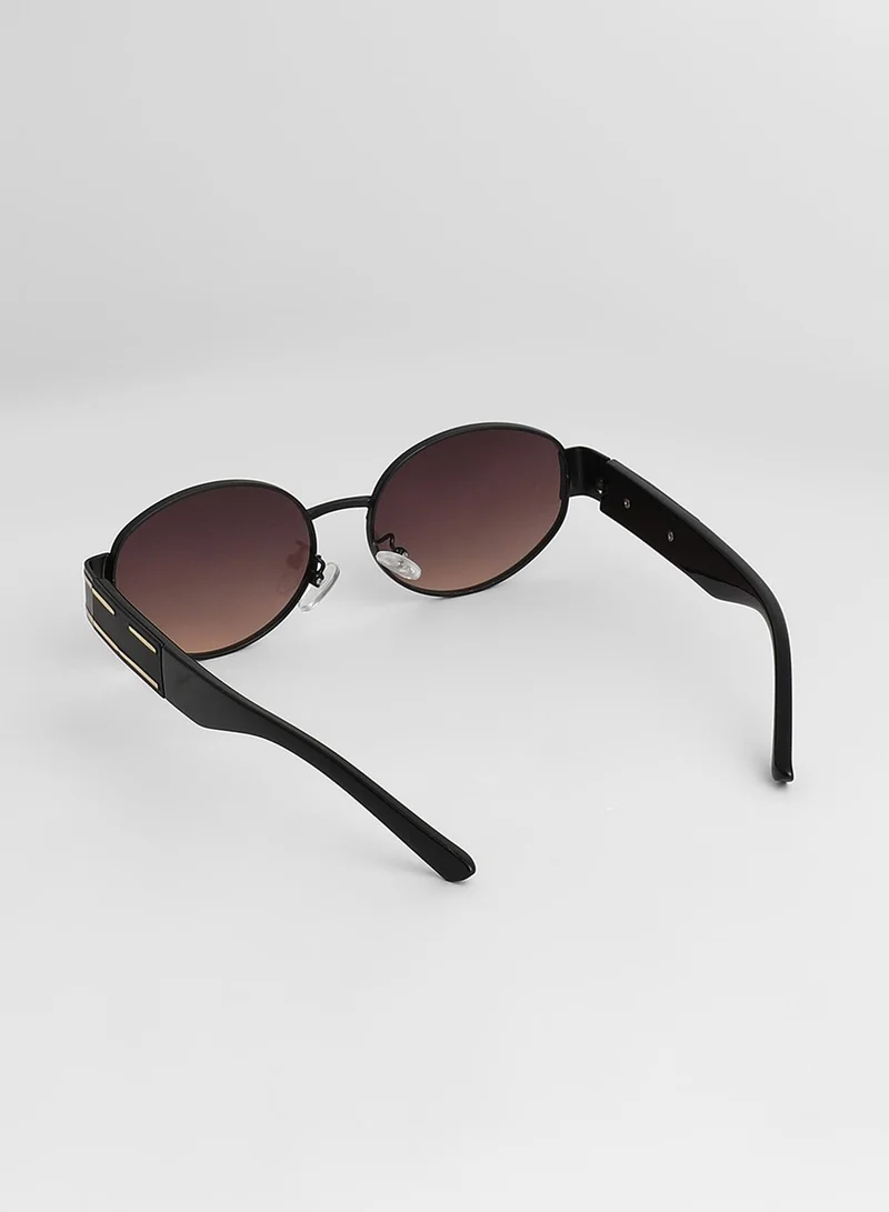 صوص هاوت Full Rim Oval Sunglasses