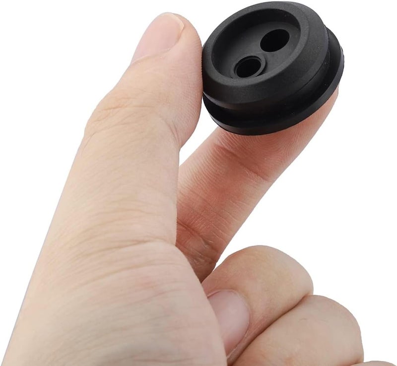 Hipa 7/8" (23mm) 2-Hole Fuel Tank Grommet Rubber for Toro Homelite Shindaiwa MTD Trimmer Weed Eater - Pack of 3 - Image 3