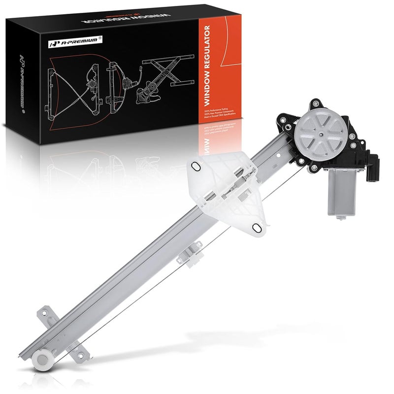 A-Premium Front Left Driver Electric Power Window Regulator with Motor - Image 1