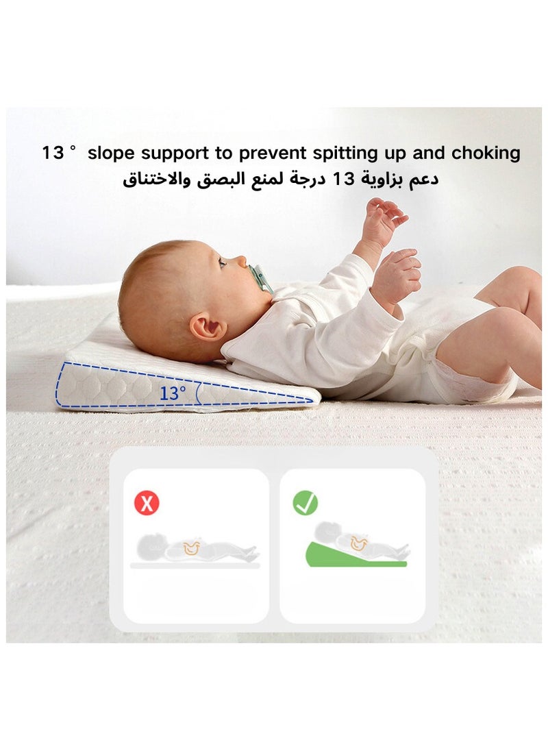 AIYISHI Baby Backflow Prevention Pad 13 Degree Washable Earring Pillow  - Image 3