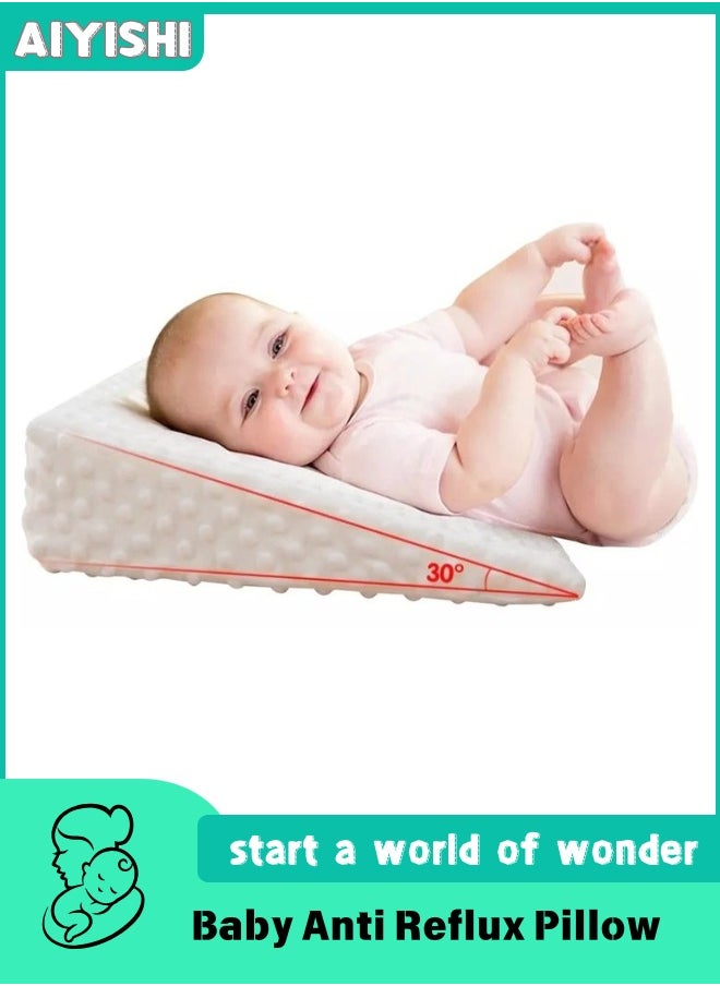AIYISHI Baby Backflow Prevention Pad 13 Degree Washable Earring Pillow  - Image 1